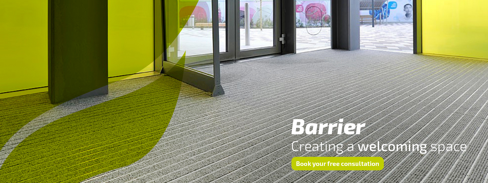 Barrier matting cleaning