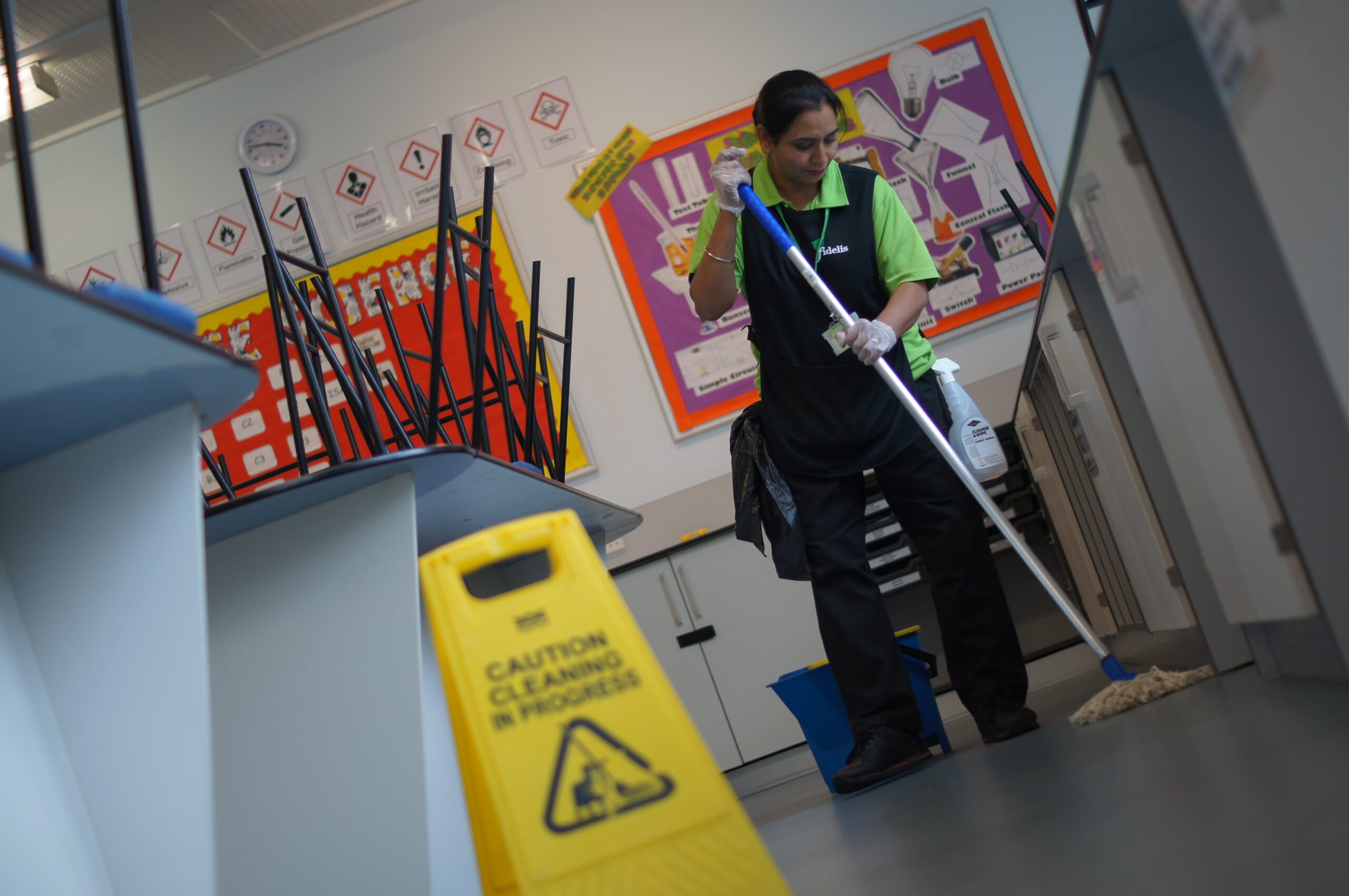 School cleaning jobs in stockton